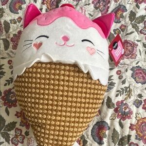 Signature Pink and White Plush Toy